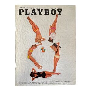Playboy July 1966 | Playmate Tish Howard, Ursula Andress, Vargas 2 pg 'Batwoman'